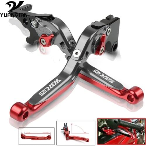 For YAHAMA YBR125 YBR 125 2005-2014 2013 2012 2011 2010 2009 2008 Motorcycle Extendable Adjustable Folding Brake Clutch Levers