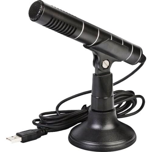 Gaming Microphone Low Noise Recording Chat Singing Game USB Computer Condenser Desktop Microphone