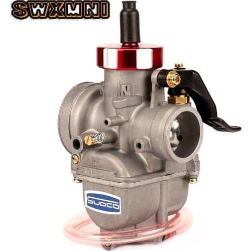 PE26 Motorcycle Carburetor 26mm Carb Manual Auto Flat Slide For NSR140 NSR 140 Racing Scooter Moped ATV Dirt Bike Auto Control