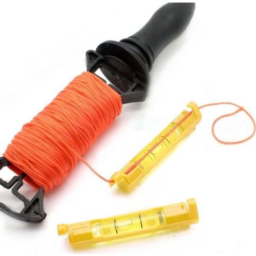 Mini Line Hanging Spirit Level Brick Laying String Bubble Hanger Hand Tool