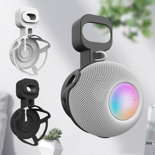 Wall Mount Holder for Home Pod Mini Holder UK EU Standard Home Bracket Kitchen Bedroom Accessories for Mini Smart Speaker