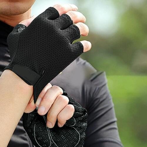 2pcs bicycle gloves multi-color multi-size half-finger non-slip shockproof soft breathable gloves outdoor cycling accessories