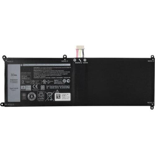 Thenshine 7VKV9 Replacement Battery For Dell XPS 12 9250 Latitude 12 7275 XPS 12-9250-D1508TB XPS 12-9250-D4508T
