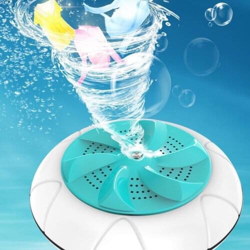 Washing Machine Portable Personal Rotating Washing Machine Adjustable With USB Cable Convenient For Travel Home Business Trip