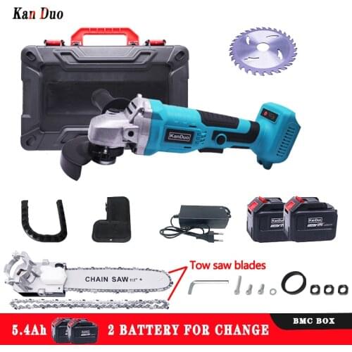 KANDUO M10 Cordless Angle Brushless Grinder 21V Lithium-Ion Battery Grinding Machine Cutting Electric Angle Grinder Grinding