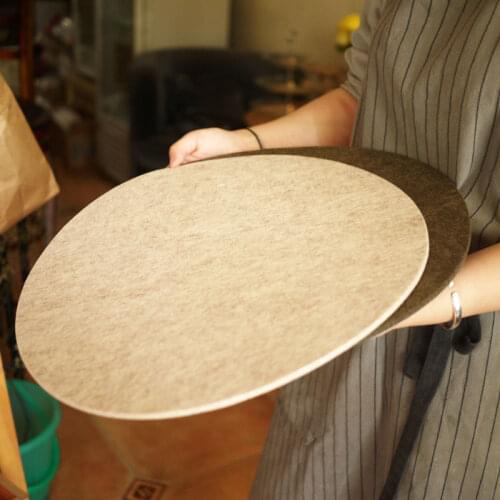 High Quality Non-woven Fabric Double Colors Thick Tabel Mat/Teacup Mat/Carpet DIY