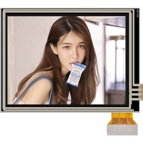 Wisecoco 3.5 inch TFT Lcd Screen TM035HBHT4 Module 240X320 With 4 Wire Resistive Touch Panel for Rugged Pda Replacement