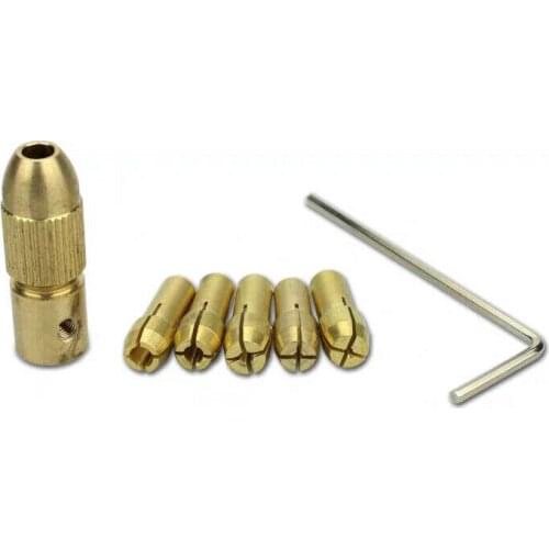 Electric Drill Electric Grinder Chuck Lock Cap Brass Drill Core Drill Bit Chuck