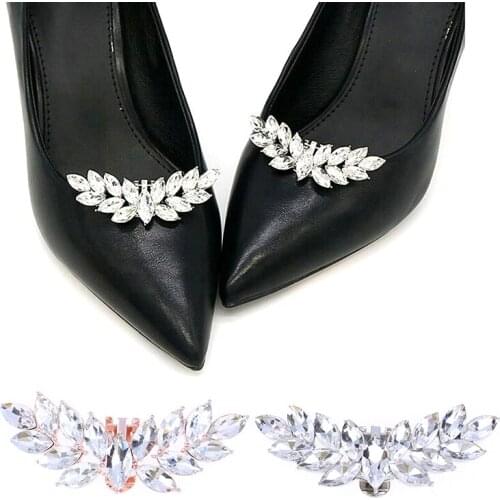 1pc Shoe Clip Rhinestone DIY Charms Fashion Women Shoe Buckle Women Wedding Shoe Clip