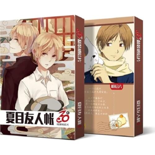 30pcs Anime Cards Natsume Yuujinchou Postcard Greeting Card Message Card Christmas Gift Toys for Children