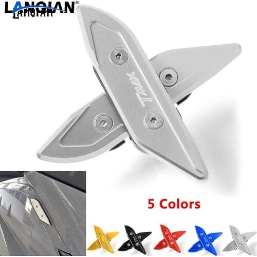 For Yamaha TMAX Accessories Motorcycle Windshield Rear View Side Mirrors Bracket Hole Cap Clamp Cover For T-max 530 2012-2017