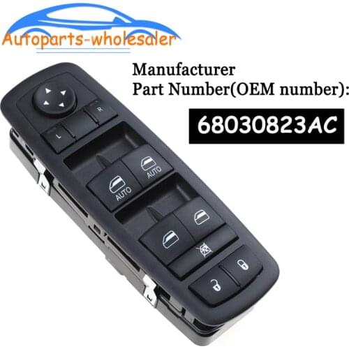 Auto accessorie 68030823AC 68030823AB 68030823AE 68030823AD Car Drivers Master Window Switch For Jeep Grand Cherokee 2011-2013