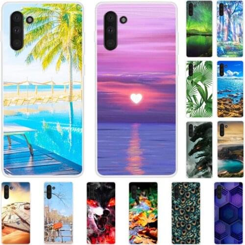 For Samsung Galaxy Note 10 Case Luxury Silicone TPU Soft Cover Phone Case For Samsung Note10 Shockproof Cute Case Bumper Fundas