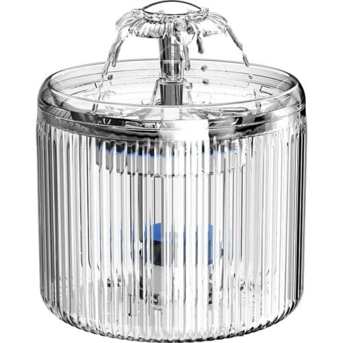 Pet Water Dispenser Automatic Circulating Filter Pet Water Fountain Cat Water Dispenser Smart Pet Waterer Mobile Water Kitten