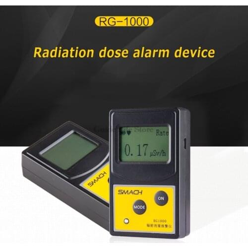 Display Screen Geiger Counter Nuclear Radiation Detector Personal Dosimeter Marble Detectors Beta Gamma RG1000