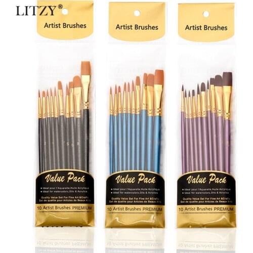 Масляные кисти для рисования LITZY China At AliExpress