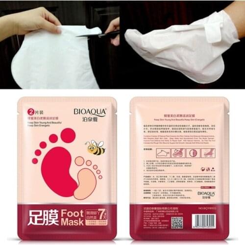 Honey Foot Masks Pedicure Socks Peeling Foot Care Beauty Feet Mask Feet Peeling Korean Foot Skin Care Set