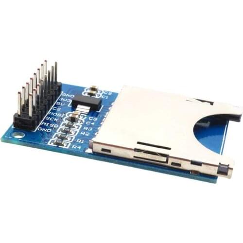 Glyduino SD Card Reader Module Storage Sensor Module Reading and Writing Module for Arduino Slot Socket Reader ARM MCU SPI Port