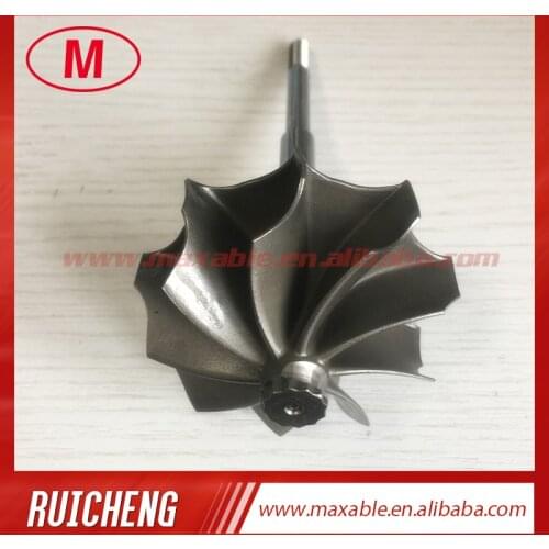 TD06SL2R reverse 54X61.5mm 9 blades journal bearing turbine shaft &wheel/turbo wheel