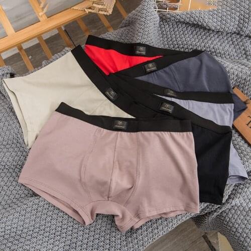 6pcs Cotton Boxer Shorts Underpants man Mens Panties Men Boxer Underwear for Male Couple Sexy Set Calecon Large Size Lot Soft
