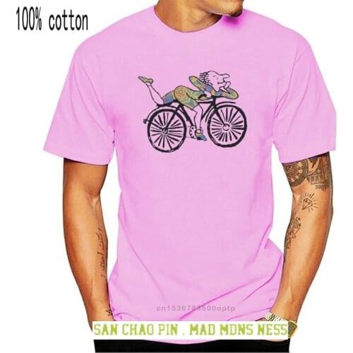 Bicycle Day T Shirt Dr Albert Hofman Lsd Acid Trippy Streetwear Casual Tee Shirt