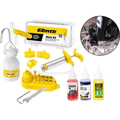 Bicycles Brake Mineral Oil Bleed Tools 60ml Bikes for Shimano Brake System