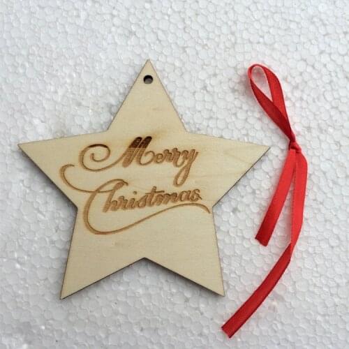 Merry Christmas Hanging Sign Front Door Round Wood Sign Farmhouse Wreaths Christmas Hanging Decor for Christmas