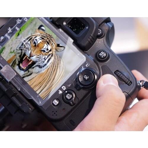 BM-14 Camera LCD Screen Monitor Protection Cover Transparent Plastic Protector Cover for Nikon D600 D610 DSLR Camera