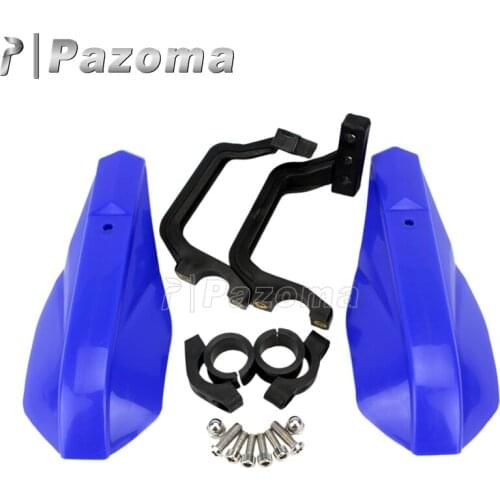 Pazoma Blue Dirt Bike Motocross Handguard Protector for Kawasaki Yamaha Suzuki Honda Ducati Polaris ATV