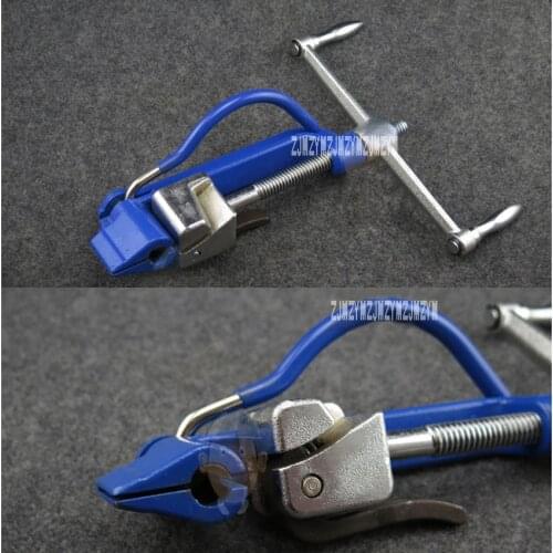 New Arrival SSTTS4 Screw Type Heavy Duty Stainless Steel Tie Tool Fastener Baler Wire Rod Fixing Clamp Tool 6.4-20mm Hot Selling