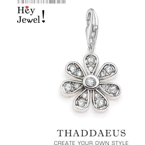 Petals Flower Charm Pendant Fit Bracelet Necklace 2020 Europe Spring 925 Sterling Silver Romantic Gift For Women Jewelry