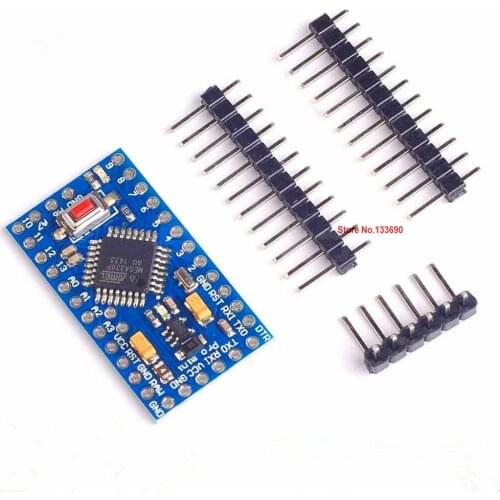 10pcs/lot ATMEGA328P New Pro Mini 328 Mini ATMEGA328 5V 16MHz 5V/16M ATMEGA328P-AU