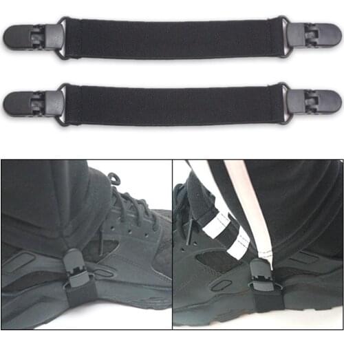 2Pcs Boot Straps Riding Pant Clips Stirrups Clips Arrival Useful Adjustable Elastic Motorcycle Bicycle Biker Leg Strap