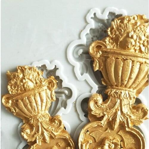 3D Relief Silicone Fondant Mold Cake Decorating Chocolate Mould