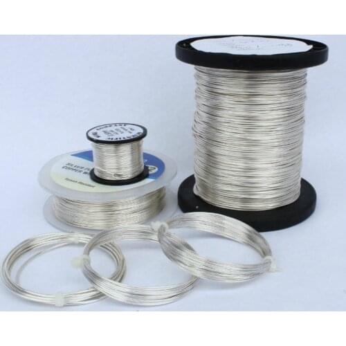 99.99% High Purity Silver Ag Wire 0.3mm - 2mm