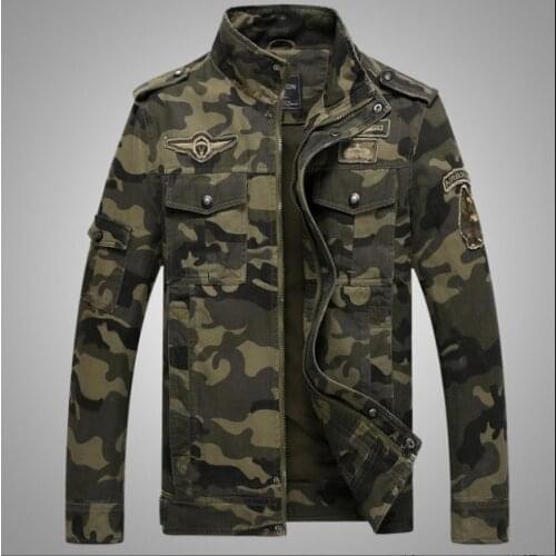 Army Military jacket men camouflage Tactical Camouflage casual fashon bomber Jackets