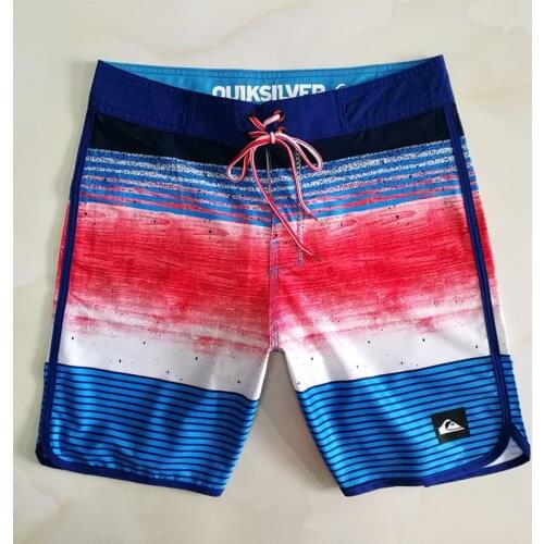 QUIKSILVER Fast Drying Mens Shorts Swimming Beach Shorts Printed Surfboard Shorts Gym Fitness Quick Dry Beach Shorts -40