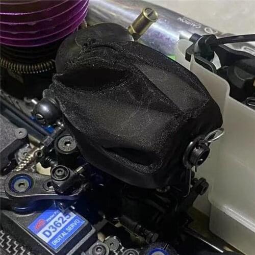 Lightweight Breathable Air Filter Cover Dustproof Net for 1/8 AE A8B3.2 RC8b 3.2e RC Car Spare Parts
