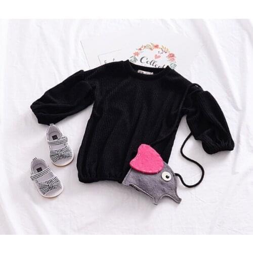 Cute Kids Girl Long Sleeve T-Shiirt Tops Sweater Sweat Shirt Baby Tee Pullover Top