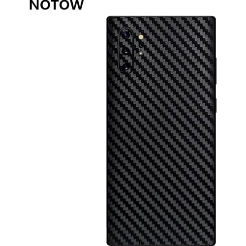 NOTOW Fashion 3D Carbon Fiber Back Paste Protective Film Sticker For Samsung Galaxy Note10/Note10plus/A70/A50/S10/S10Plus/s10E