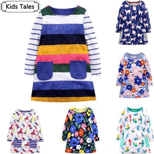 Long-sleeved Dress for Girls Childrens Clothes 20120 Fashionable Clothes Childrens Princess Dress Childrens Clothing SQ380