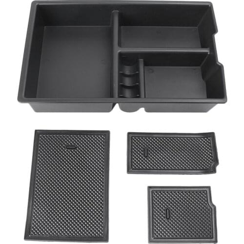 For Dodge RAM 1500 2500 3500 Trucks Center Console Armrest Storage Box Tray 20092010 2011 2012 2013 2014 2015 2016 2017 2018