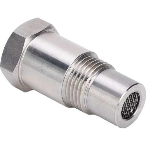 Satainless Steel Oxygen O2 Sensor Spacer Adapter Bung Catalytic Converter Fix Check Engine Light M18 x 1.5 Auto accessories