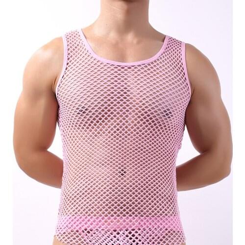 Men Chest Harness Bondage Mesh PU Leather Long Sleeve Sexy Costume Body Shoulder Harness Latex Wetlook Tops Clubwear Harnas XXL