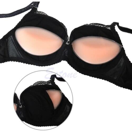 Silicone Gel Bra Pads Inserts Breast Underwear Push Up Bikini Enhancer Swimsuit accessory F05