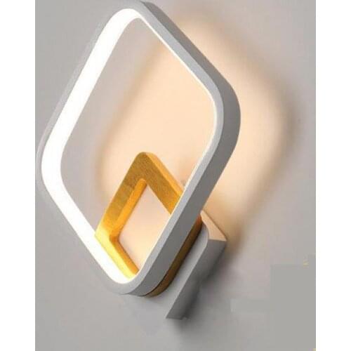 Led Nordic Style Wall Lamp Hall Staircase Simple Modern Tv Background Wall Light Bedroom Bedside LED Indoor Lighting