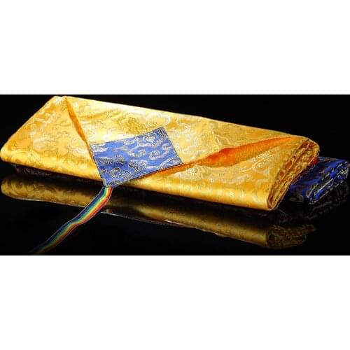 Buddhism Tibetan Thickened Cover Cloth Copy Book Bag High-End Magic Weapon Storage for Tablecloth