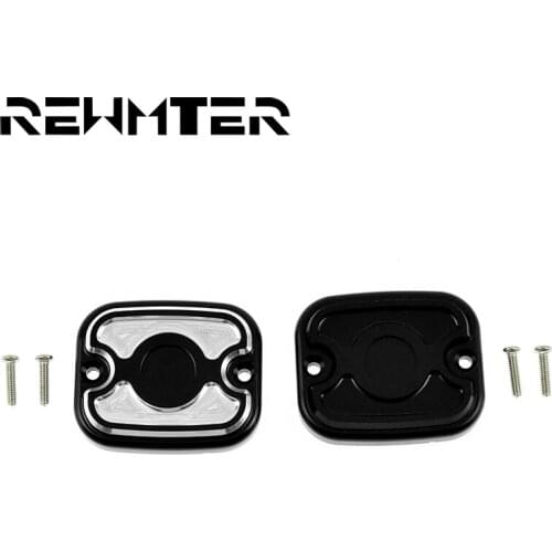 Motorcycle Front Brake Cap Master Cylinder Cover For Harley Dyna 2006-17 Softail 2006-14 Trike 2014-17 Touring 2005-07 Models