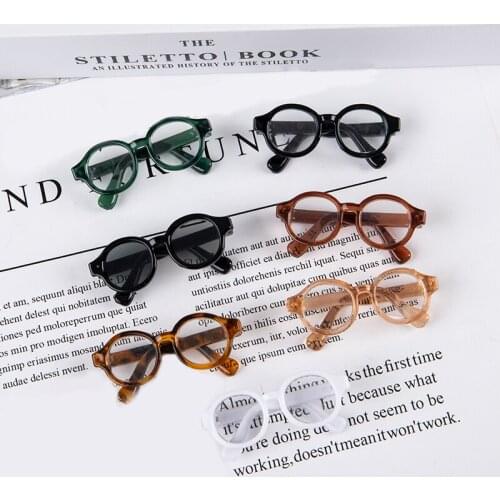 1PC 4.5cm Mini Cute Glasses for 1/6 1/8 1/12 Dolls Toy Doll Accessories Birthday Gift for Kids