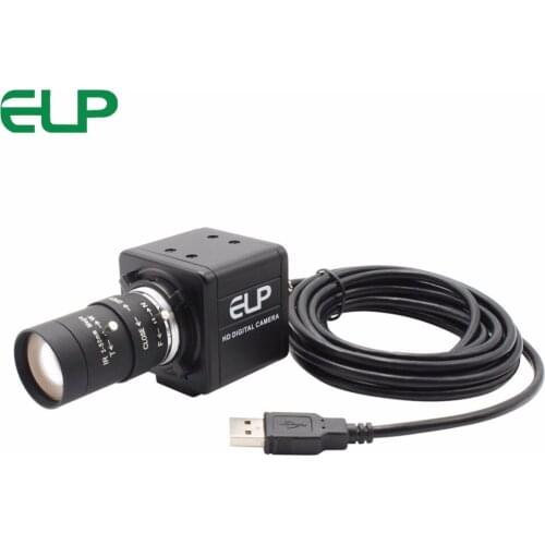 CMOS OV2710 MJPEG 30fps/60fps/120fps usb camera 2mp with 5-50mm varifocal lens for industrial machine Video Surveillance